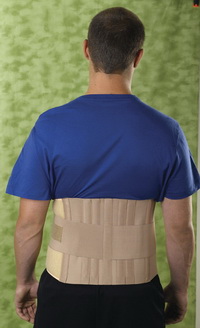 LUMBAR/BACK SUPT ELASTIC UNIV