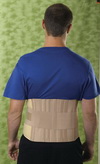 LUMBAR/BACK SUPT ELASTIC UNIV